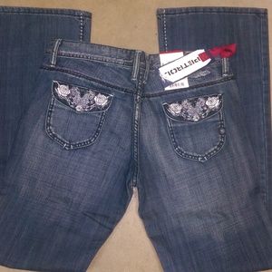 Petrol Lola boot cut jeans